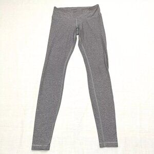 Lululemon Women's Grey High Waisted Leggings Size 6